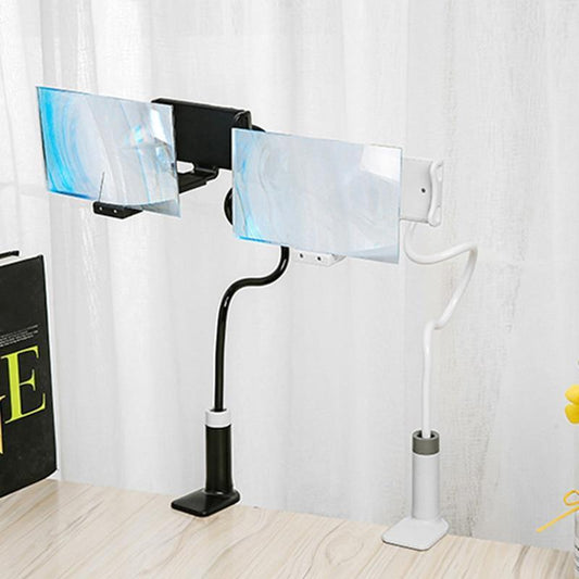 Mobile Phone High Definition Projection Bracket Adjustable Flexible All Angles Phone Tablet Holder 3D HD Screen Magnifier - - Mobile Phone Accessories - Milvertons