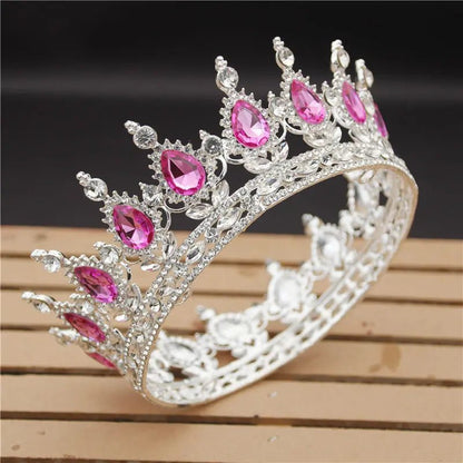 Royal Crystal Tiara for Wedding, Prom and Birthdays