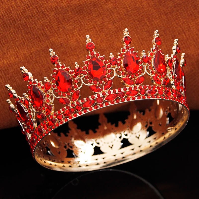 Royal Crystal Tiara for Wedding, Prom and Birthdays