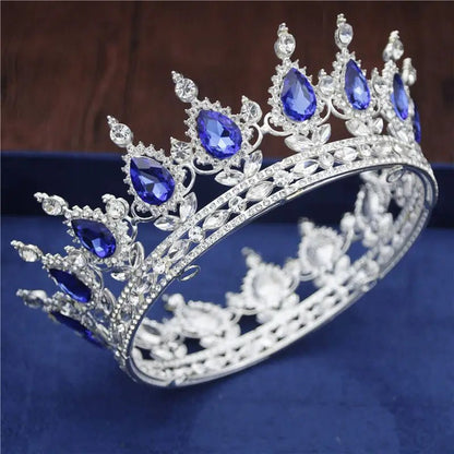 Royal Crystal Tiara for Wedding, Prom and Birthdays