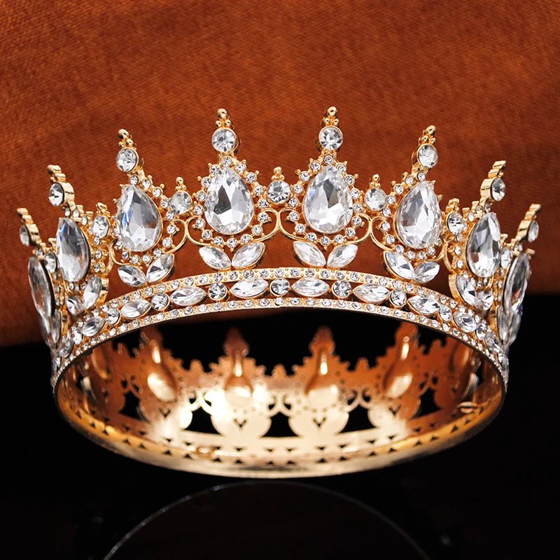 Royal Crystal Tiara for Wedding, Prom and Birthdays