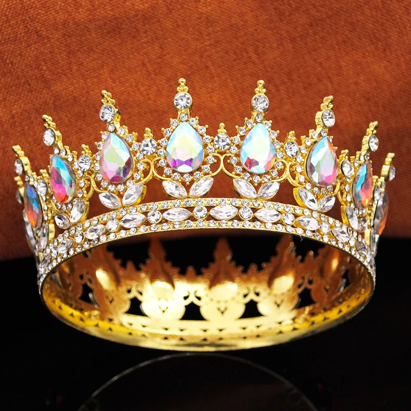 Royal Crystal Tiara for Wedding, Prom and Birthdays