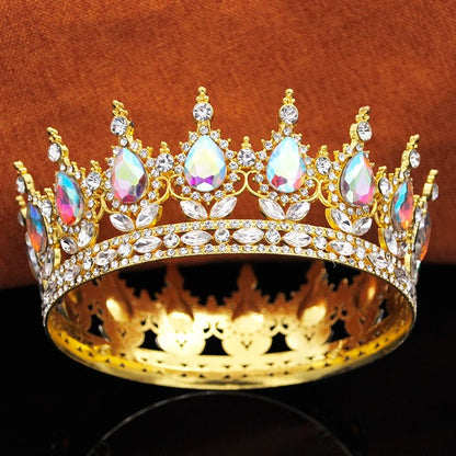 Royal Crystal Tiara for Wedding, Prom and Birthdays