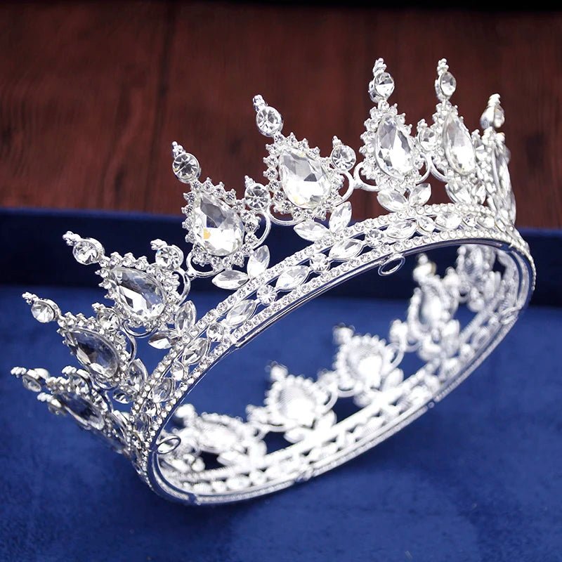 Royal Crystal Tiara for Wedding, Prom and Birthdays