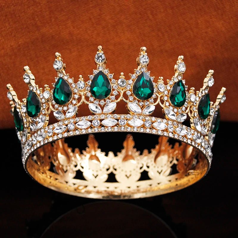 Royal Crystal Tiara for Wedding, Prom and Birthdays