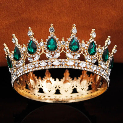Royal Crystal Tiara for Wedding, Prom and Birthdays