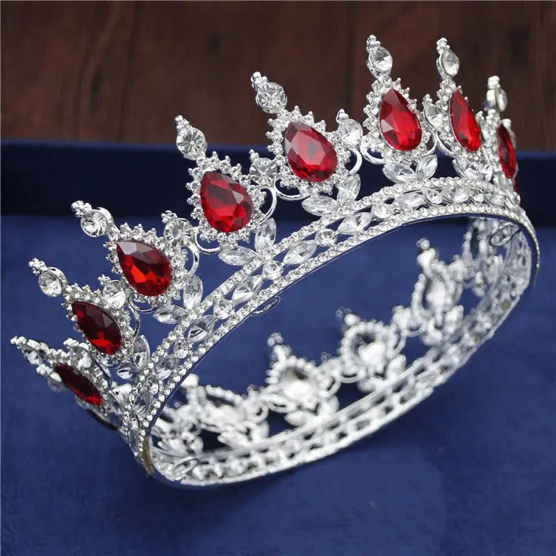 Royal Crystal Tiara for Wedding, Prom and Birthdays