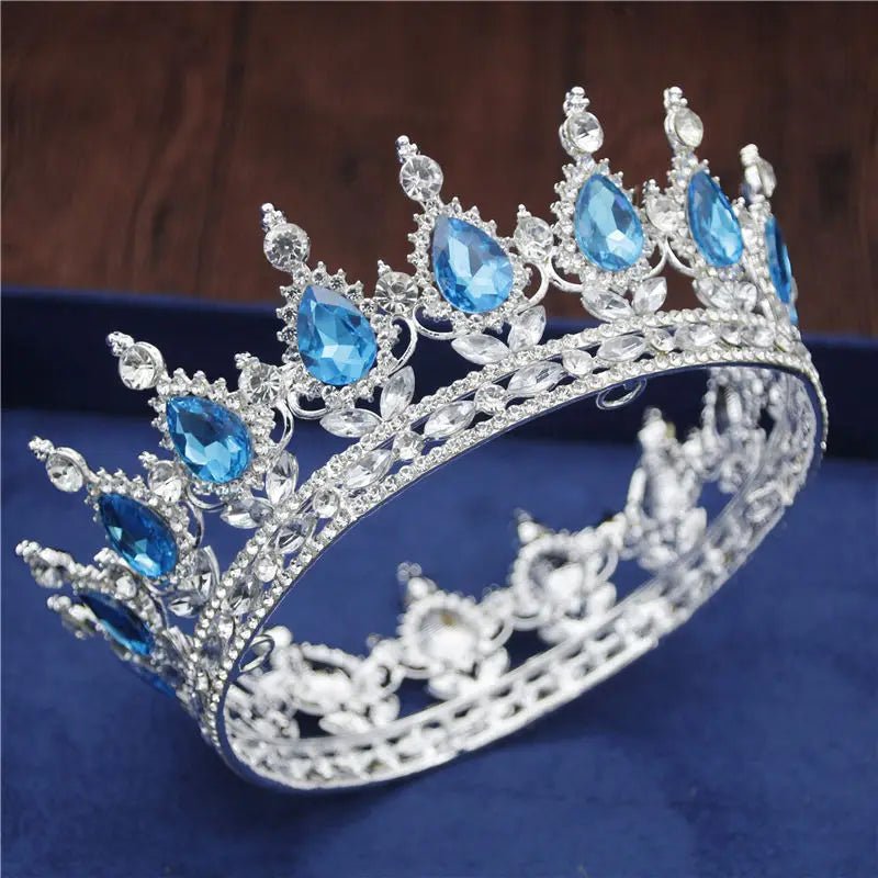 Royal Crystal Tiara for Wedding, Prom and Birthdays