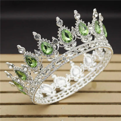 Royal Crystal Tiara for Wedding, Prom and Birthdays