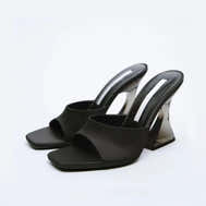 Stunning High Heel Open Toe Sandals - Black - Women - Snoes - Milvertons
