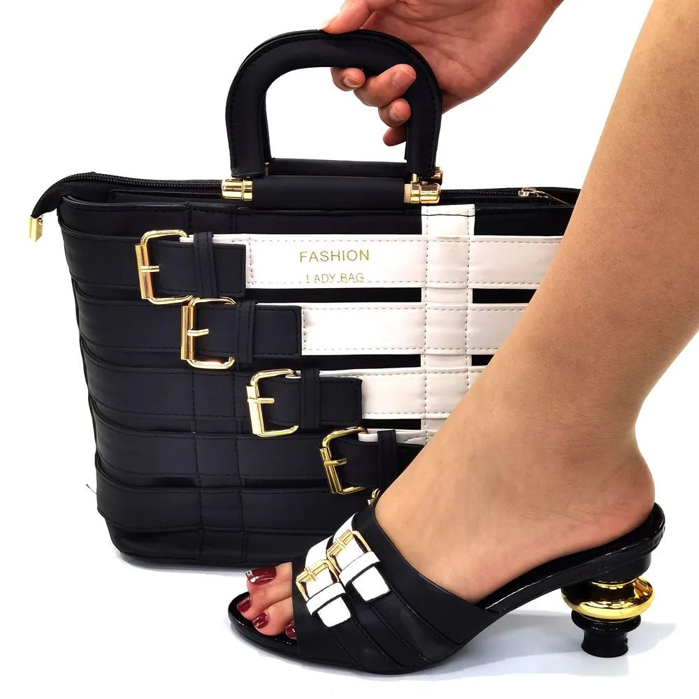 Stylish African Ladies' Shoe & Bag Set for Weddings - - Women - Shoes - Milvertons