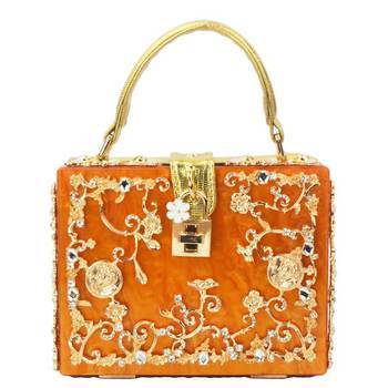 Stylish Popular Fashion Box for Women - Gold OSFA - Women - Bags - Milvertons