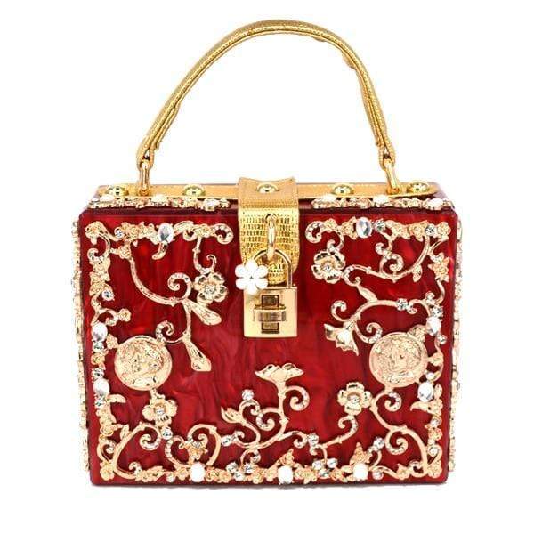 Stylish Popular Fashion Box for Women - Red OSFA - Women - Bags - Milvertons