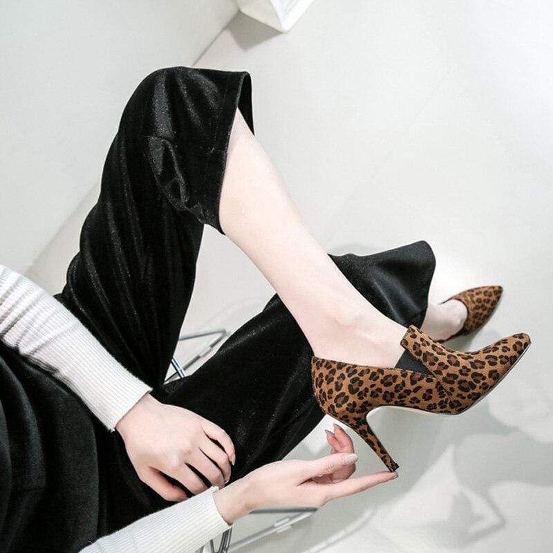 Trendy Faux High Heel Boots for Women - - Women - Shoes - Milvertons