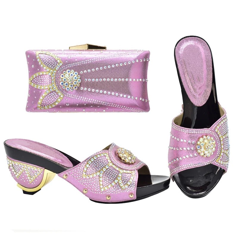 Trendy Italian Design Slip-on Shoes and Matching Bag for Women - - Women - Shoes - Milvertons