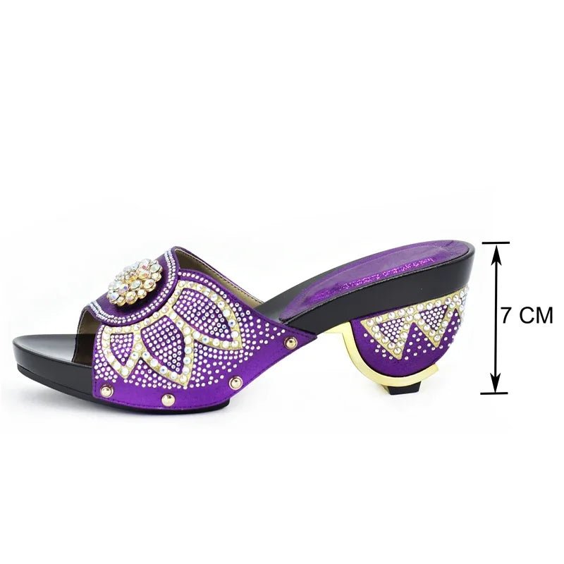 Trendy Italian Design Slip-on Shoes and Matching Bag for Women - - Women - Shoes - Milvertons