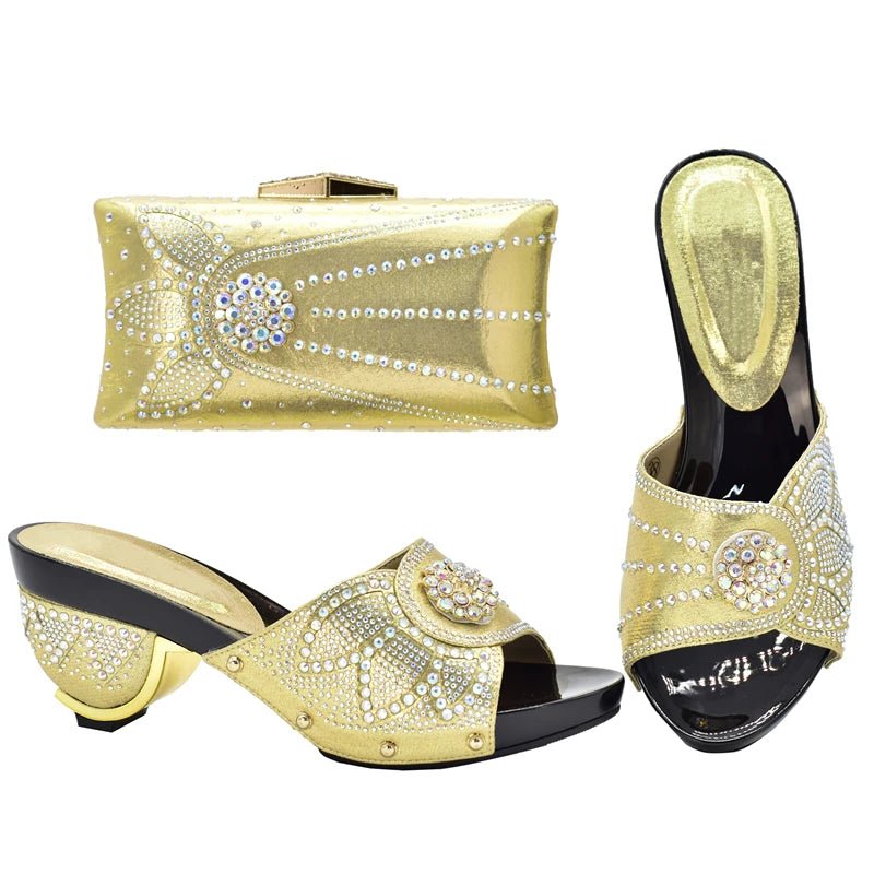 Trendy Italian Design Slip-on Shoes and Matching Bag for Women - - Women - Shoes - Milvertons