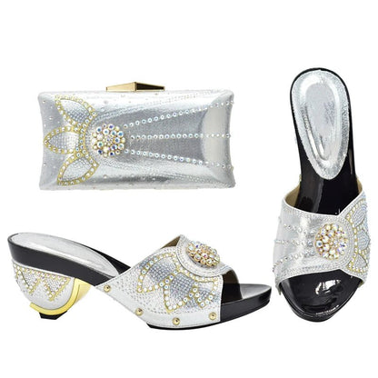 Trendy Italian Design Slip-on Shoes and Matching Bag for Women - - Women - Shoes - Milvertons
