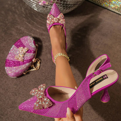 Wedding & Party Shoe and Bag Set | Italian Elegance