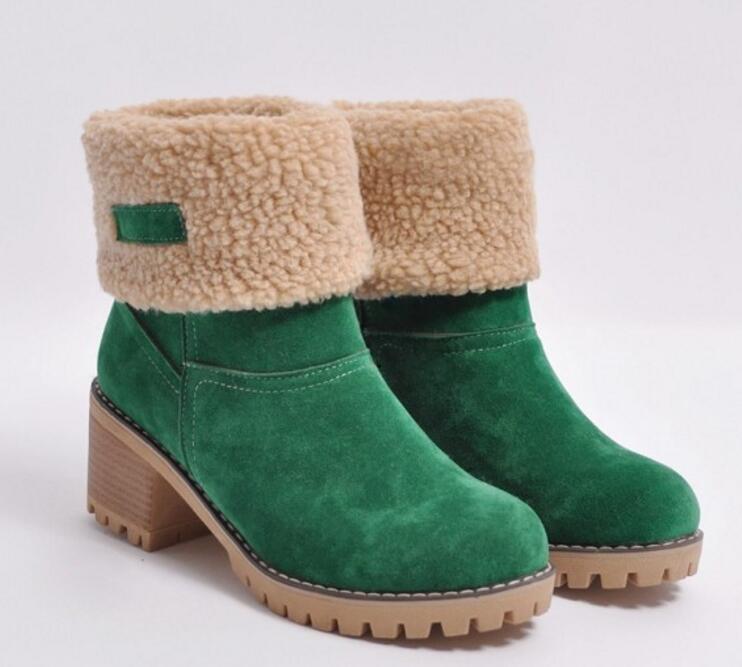 Winter boots for Women - Green 7.5 - Women - Shoes - Milvertons