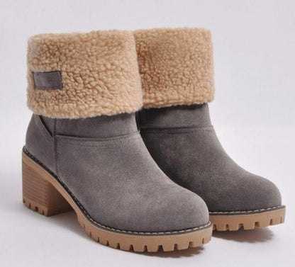 Winter boots for Women - Gray 7.5 - Women - Shoes - Milvertons