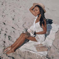 Women's lace summer dress word collar shoulder straps - - Women - Apparel - Dresses - Day to Night - Milvertons