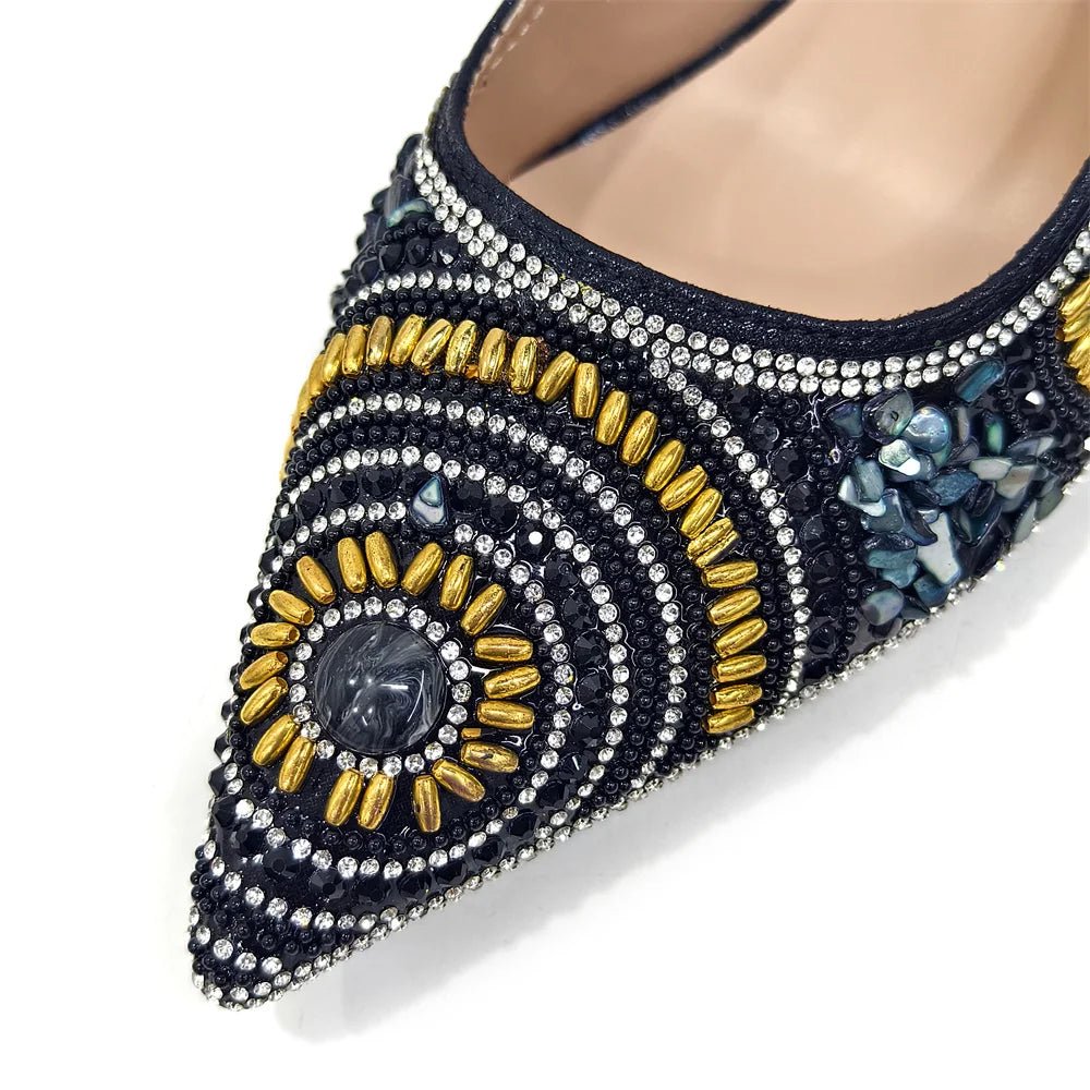 Women's Wedge Heels & Moon Bag Set - European Fashion Style - - Women - Shoes - Milvertons