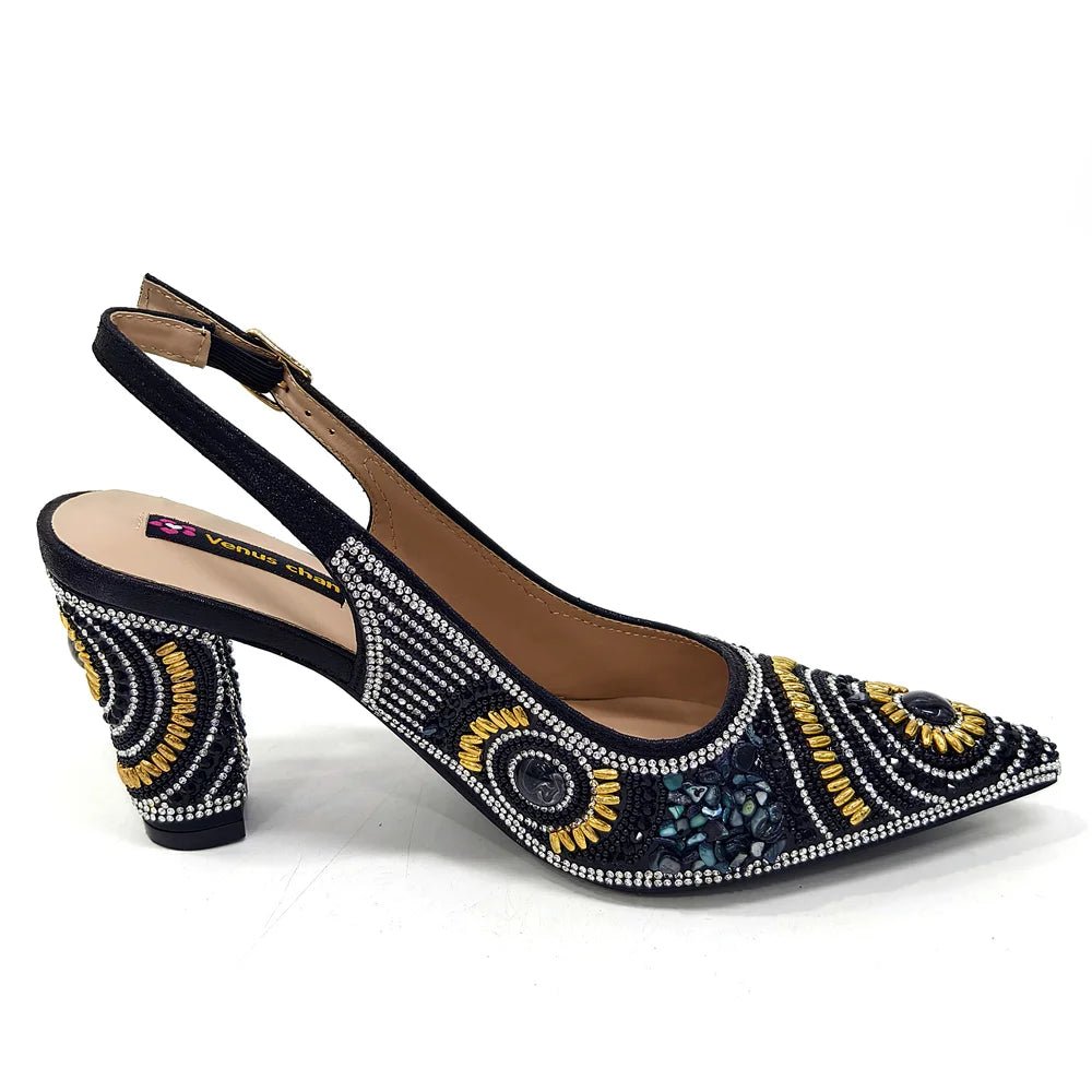 Women's Wedge Heels & Moon Bag Set - European Fashion Style - - Women - Shoes - Milvertons