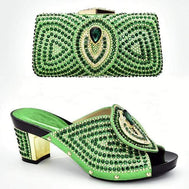 Italian Shoes with Matching Bag - Party Pumps with Purse - - Women - Shoes - Milvertons