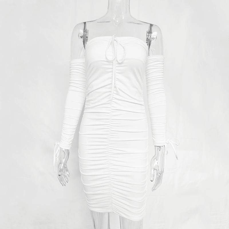 Women's Bandage Off-Shoulder Bodycon Dress - - Women - Apparel - Dresses - Day to Night - Milvertons